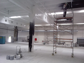 Barvanje konstrukcij Teš